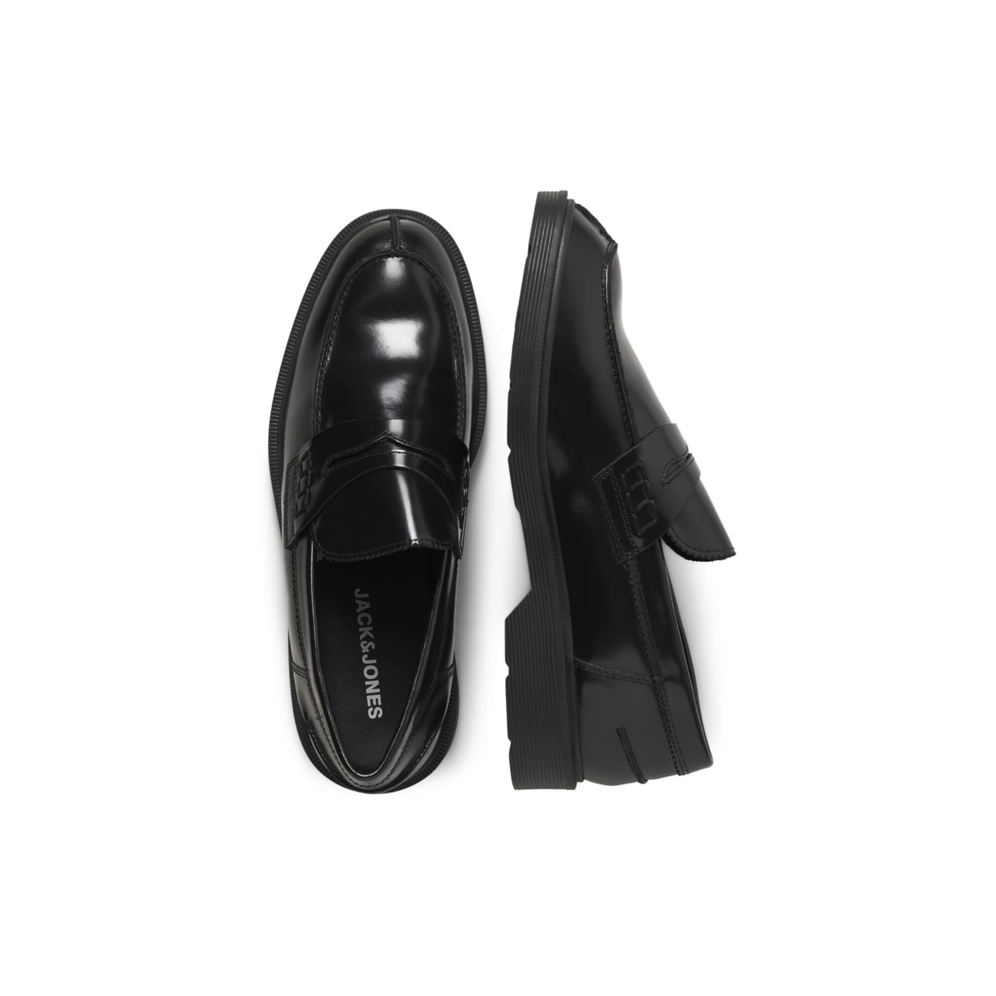 Zapatos de Vestir Jfwdax Leather Loafer Black | Jack & Jones · imagen 4