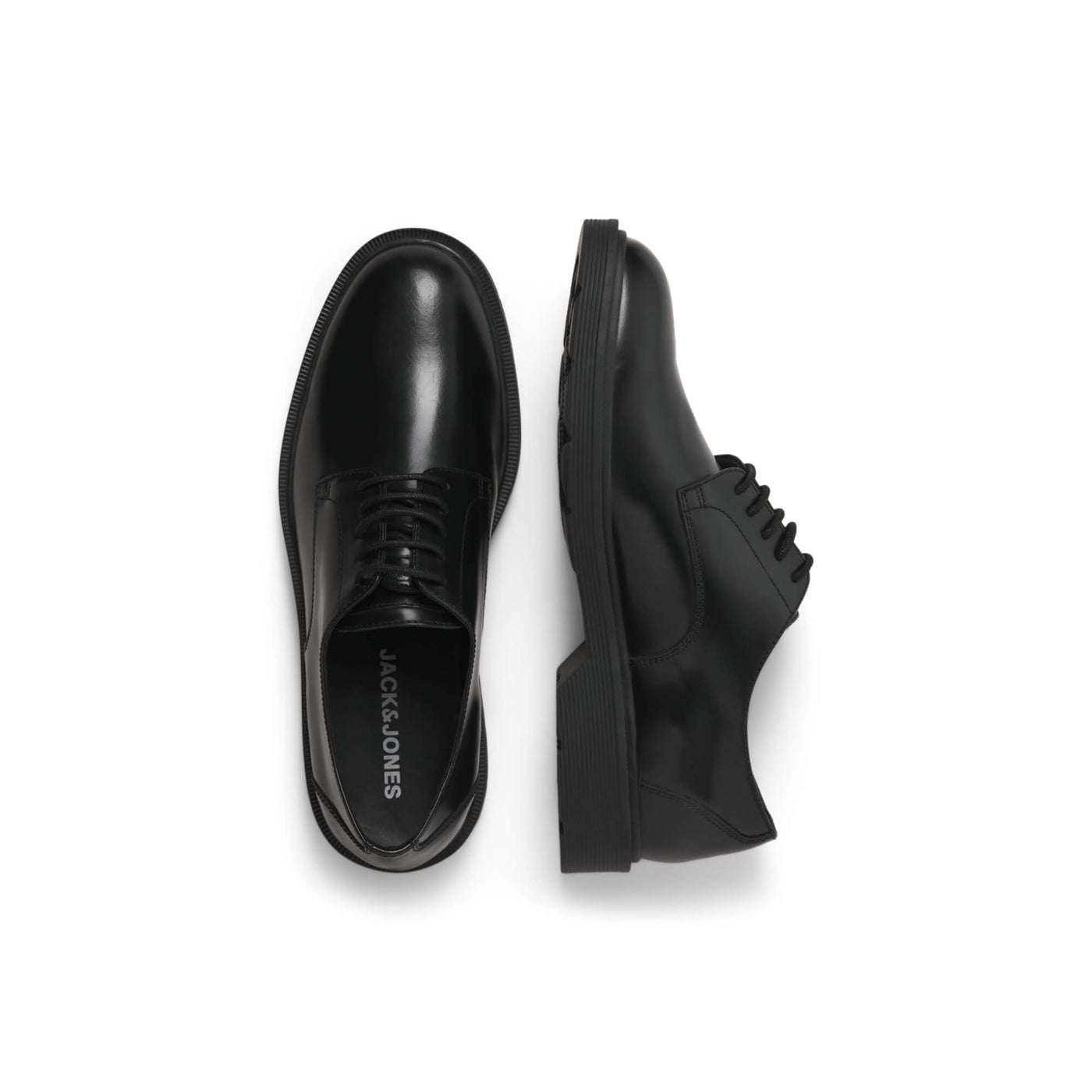 Zapatos de Vestir Jfwdax Leather Lace Anthracite | Jack & Jones · imagen 4