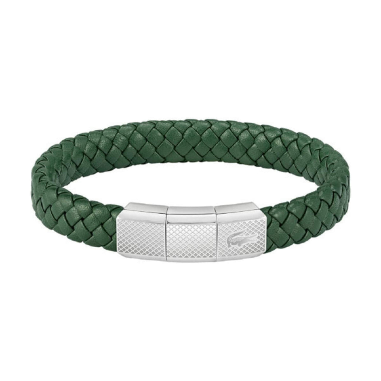 2040284 Bisuteria Lacoste Hombre Rokel Piel Verde