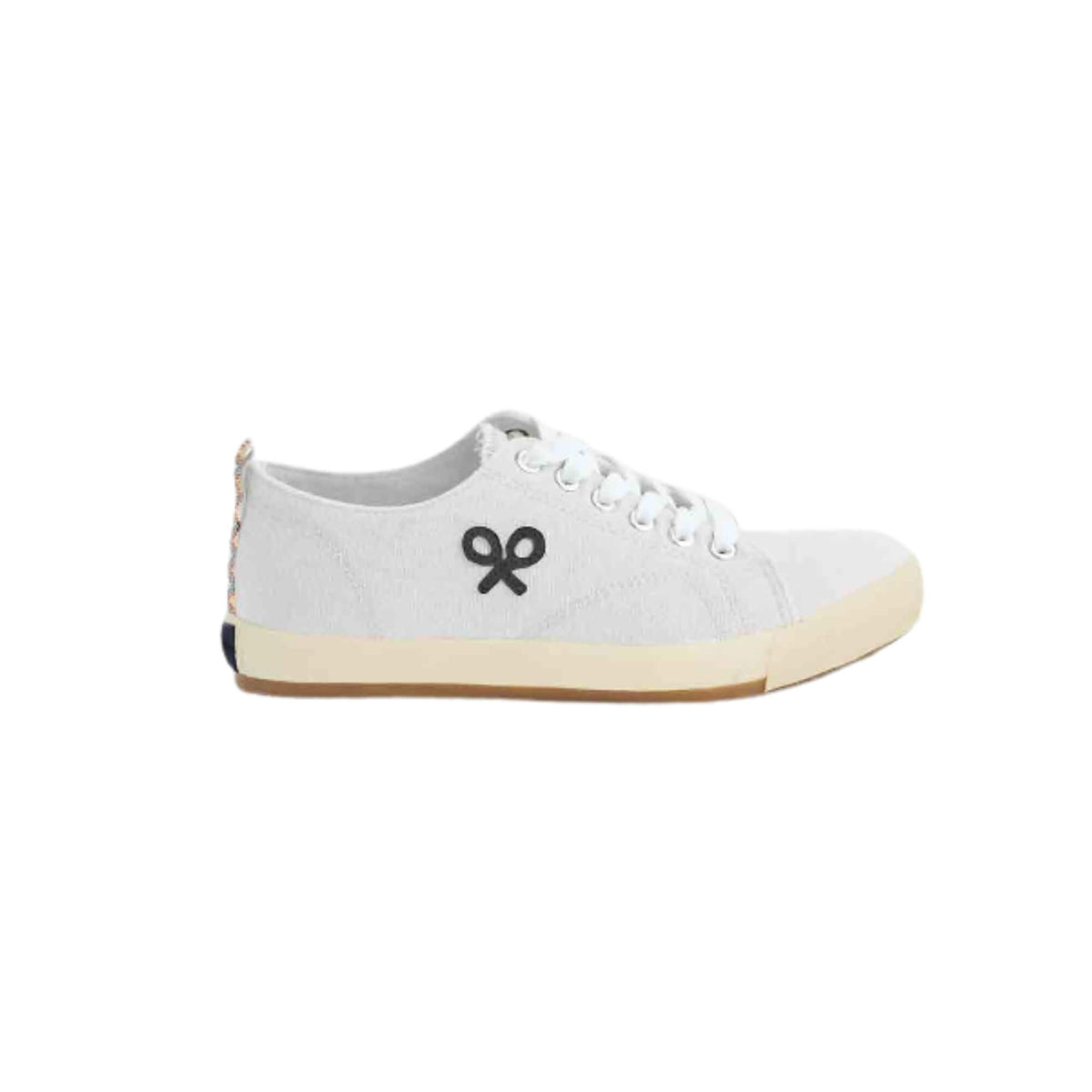 Zapatillas Silbon Hombre Clásica Lona Blanco · imagen 1