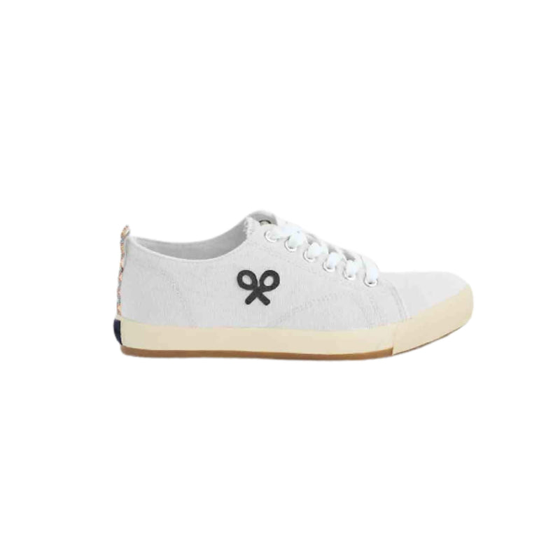 Zapatillas Silbon Hombre Clásica Lona Blanco