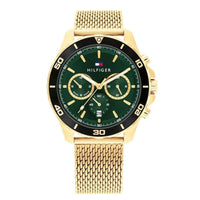 Thumbnail for 1792093 Relojes Tommy Hilfiger Hombre Jordan Dorado Y Verde Multifunción