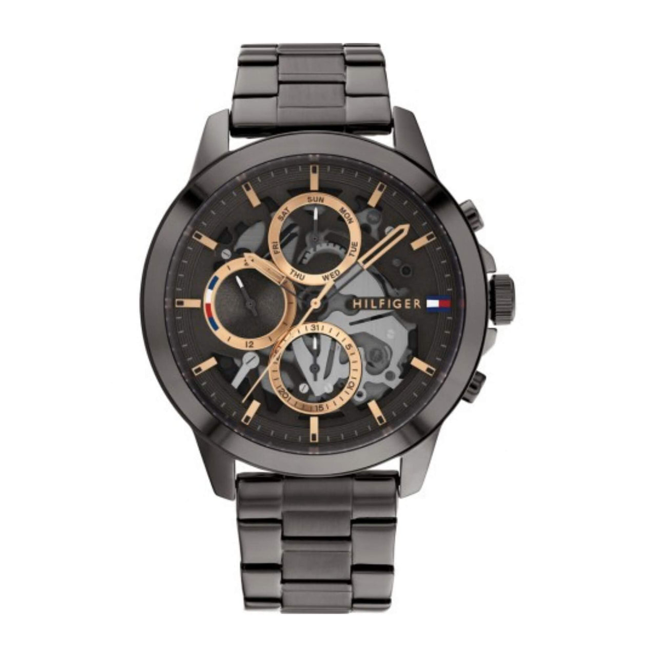 1710479 Relojes Tommy Hilfiger Hombre Multifunción De Acero Gris