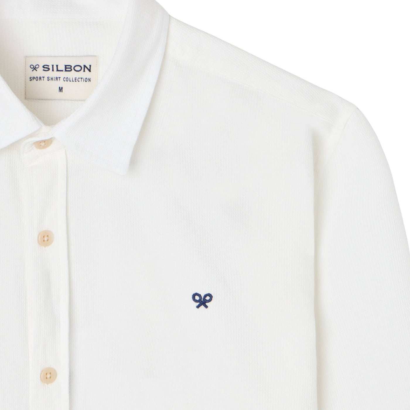 Camisa Sport Structure Blanca | Silbon · imagen 2