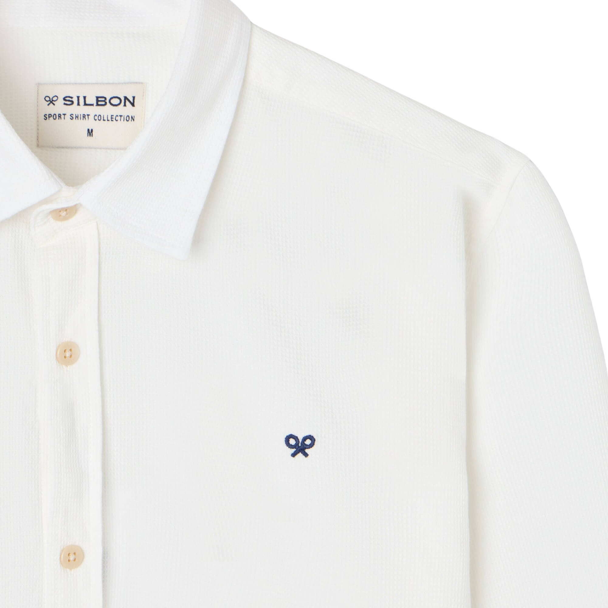 Camisa Sport Structure Blanca | Silbon · imagen 2