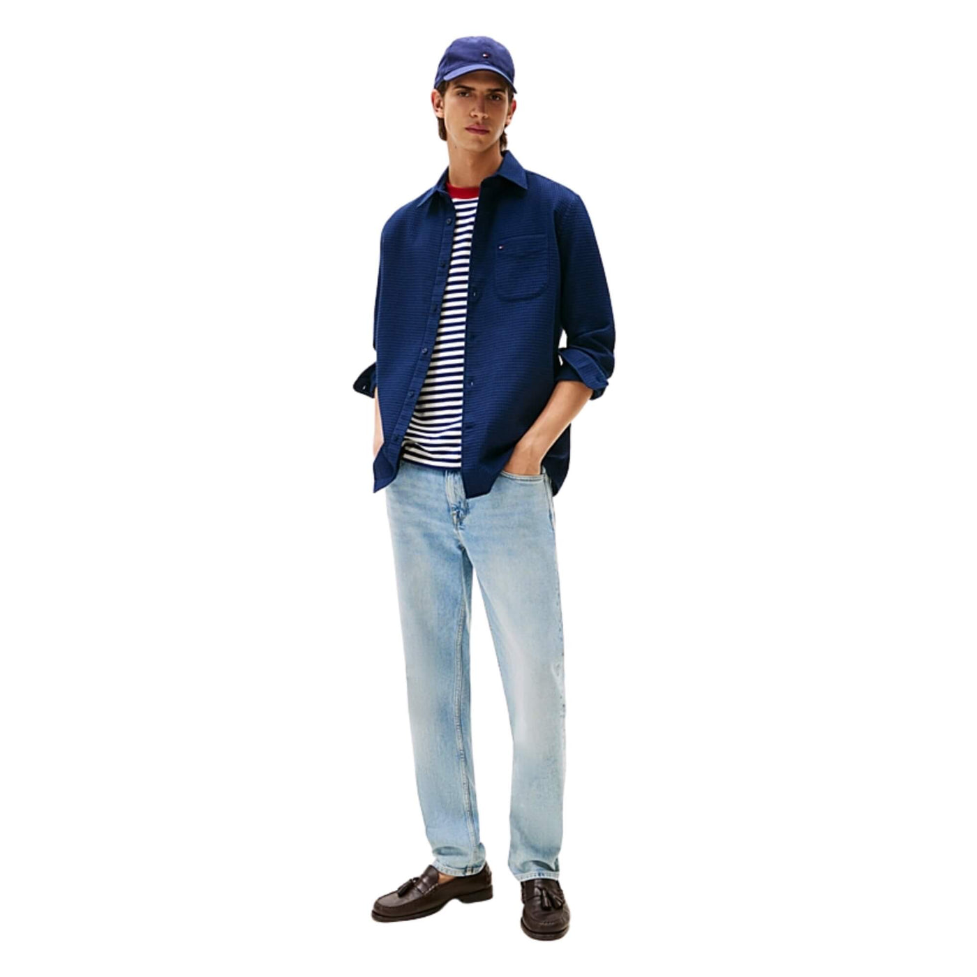 Tommy Hilfiger Camisa Sobrecamisa Waffle Overshirt · imagen 2