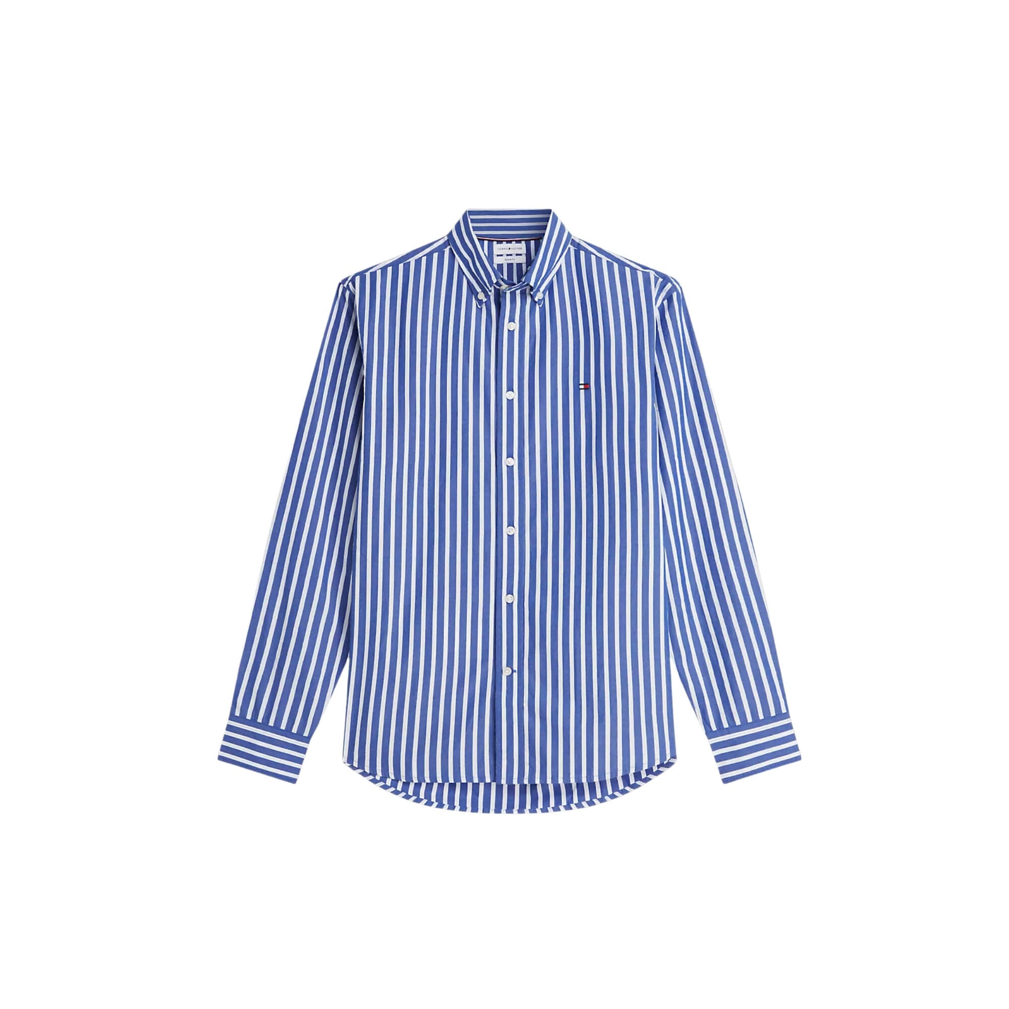Camisa Tommy Hilfiger Hombre Flex Poplin Rayas Seasonal · imagen 1
