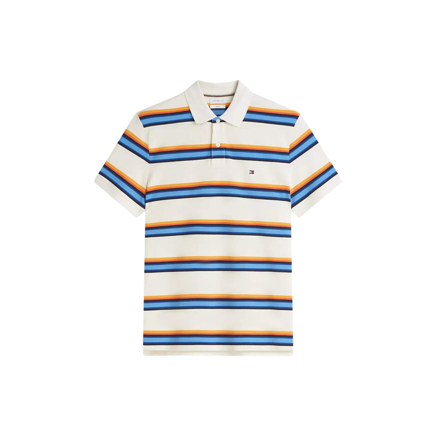 Polo Tommy Hilfiger Hombre Varied Roadmap Stripe · imagen 1