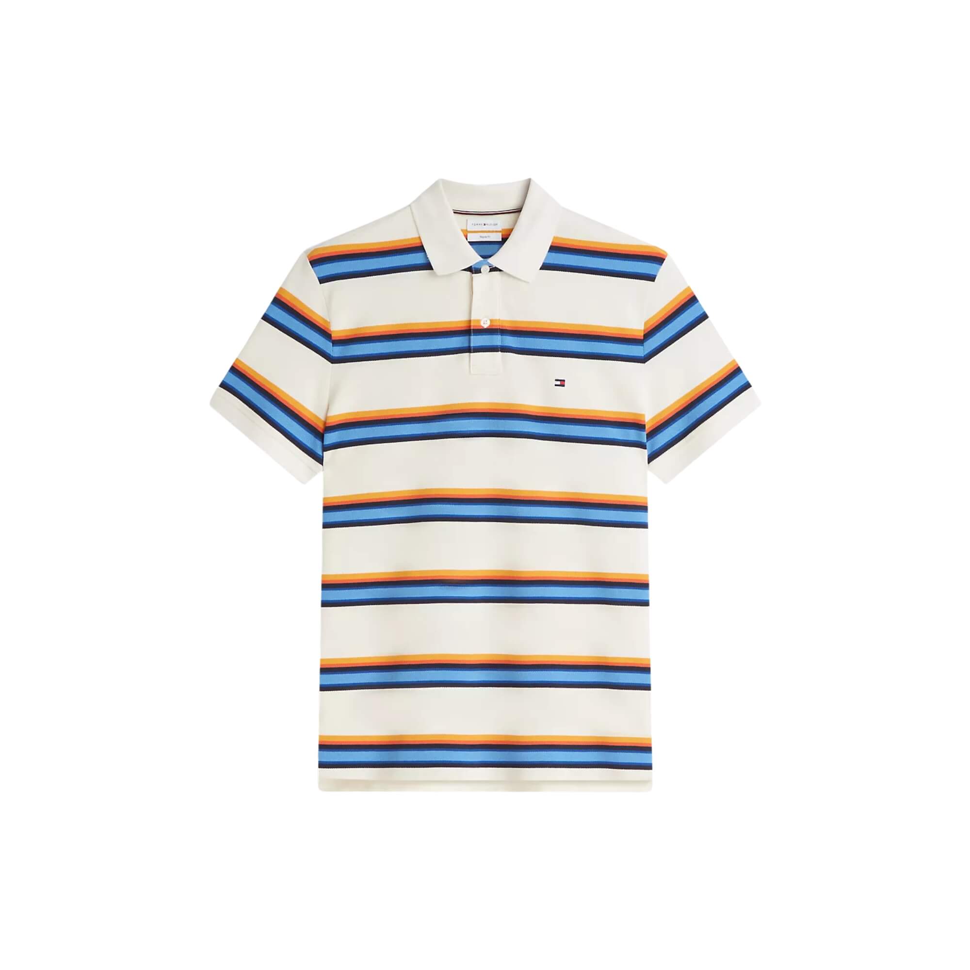 Polo Tommy Hilfiger Hombre Varied Roadmap Stripe · imagen 1