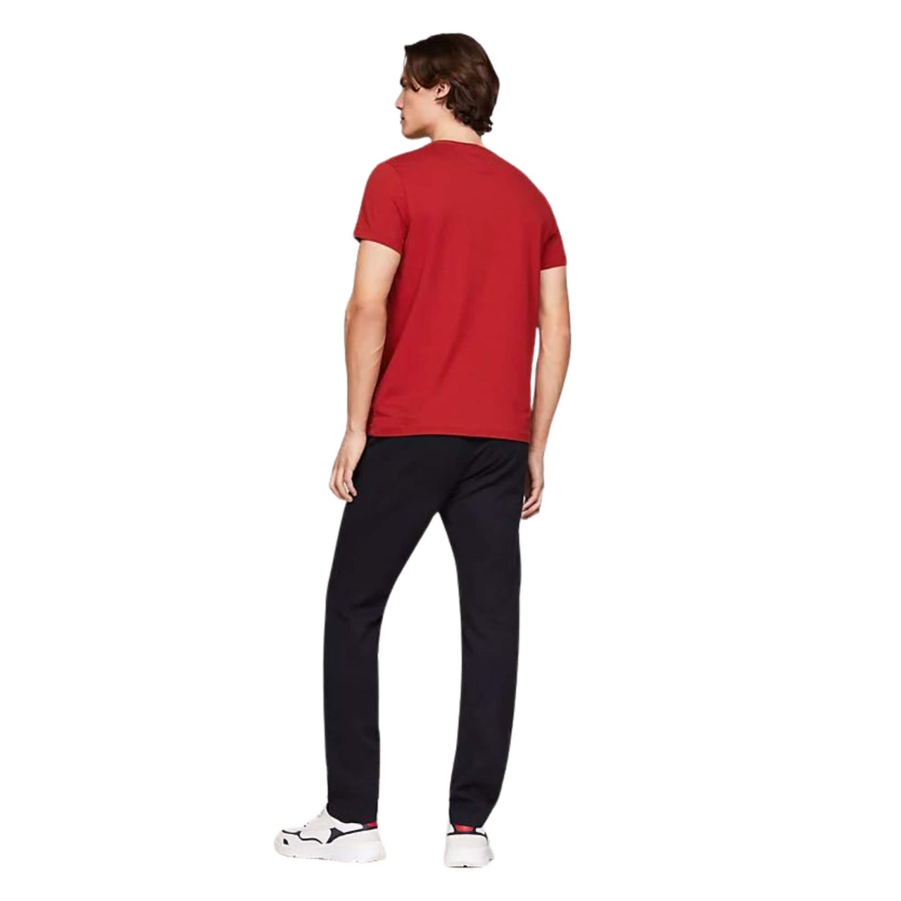 Mw0Mw10800Xnn Camisetas Tommy Hilfiger Hombre Stretch Slim Fit Tee