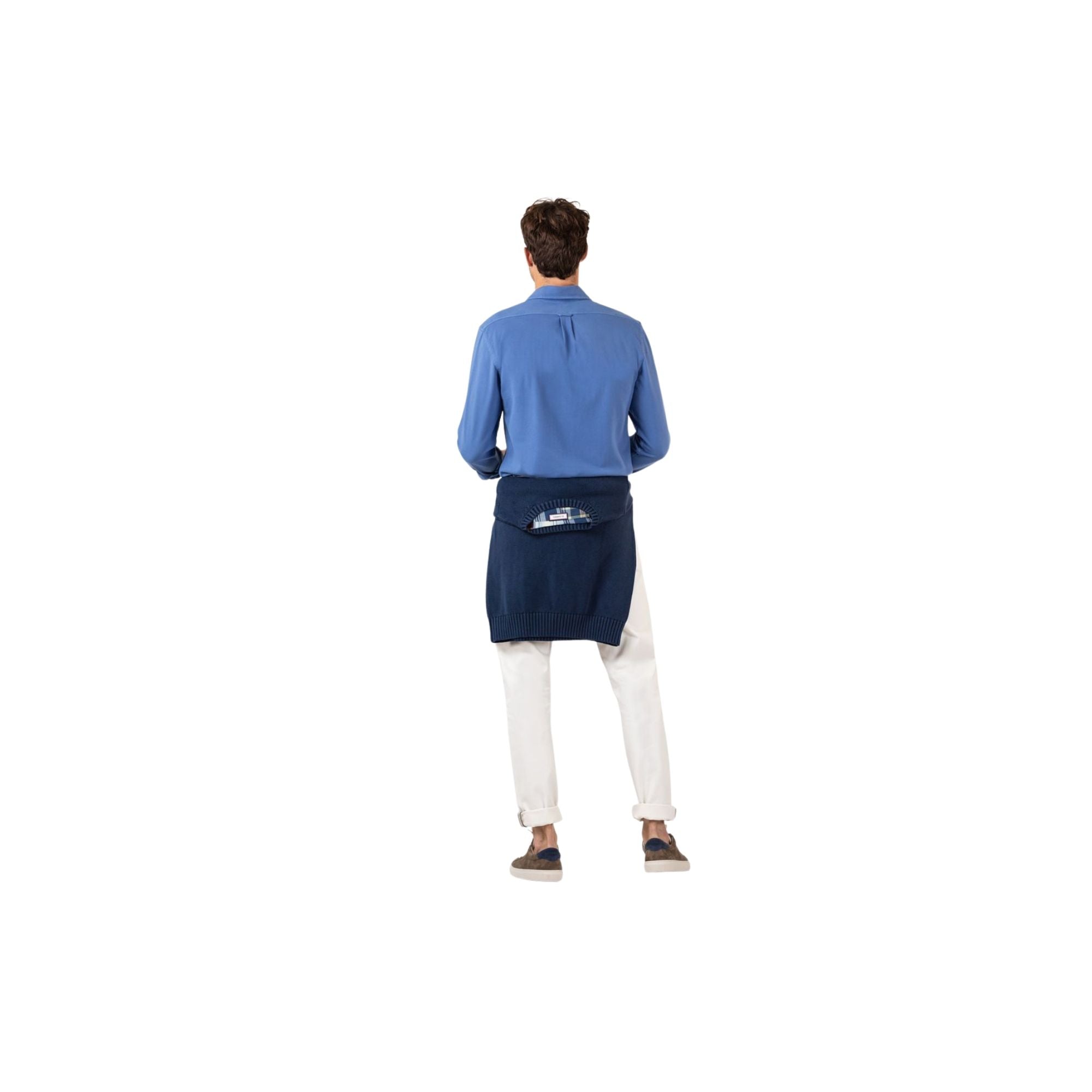 Camisa Pique Garment Dye Celeste | El Ganso · imagen 4