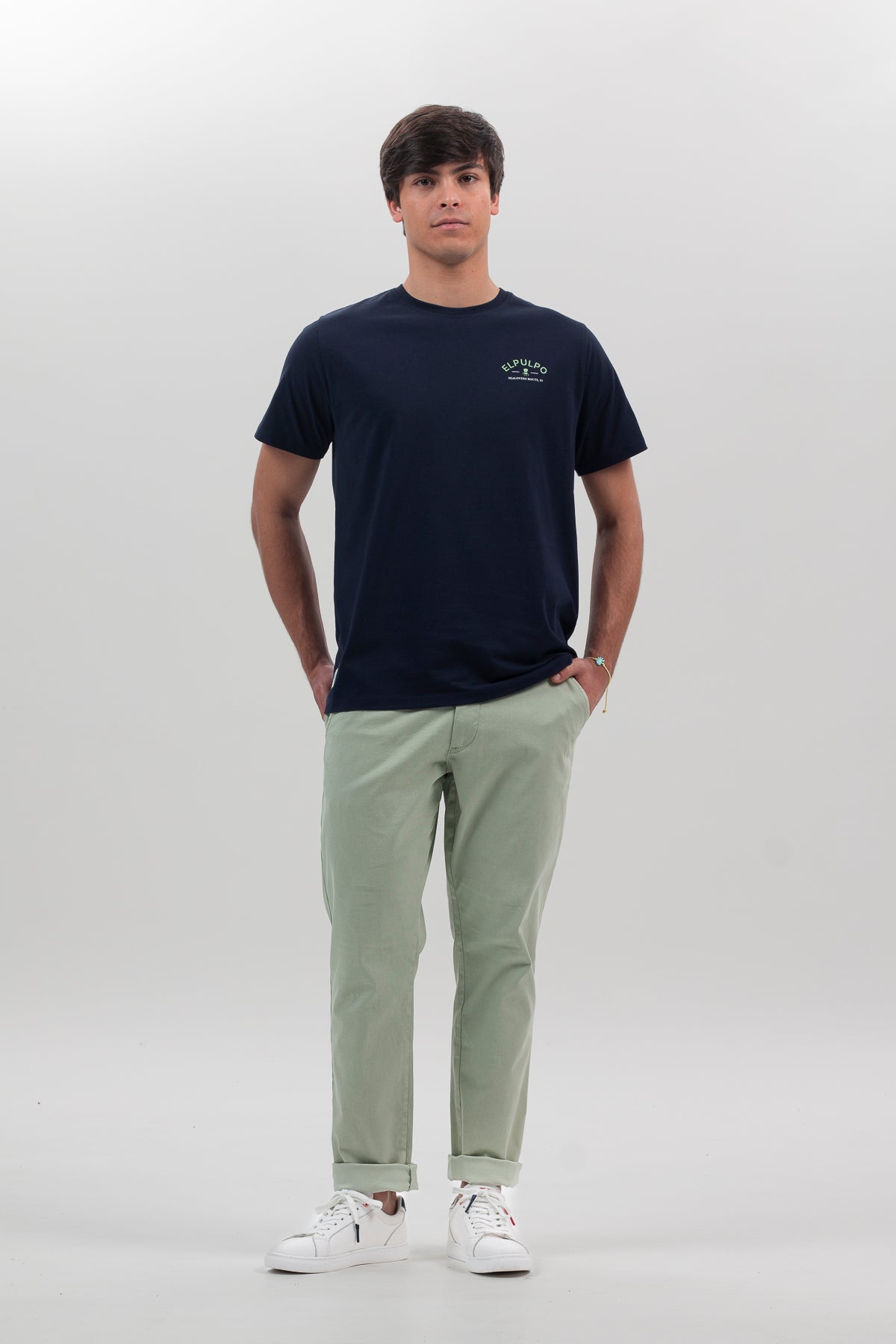 Camiseta El Pulpo Hombre New Chapter Azul Marino · imagen 2