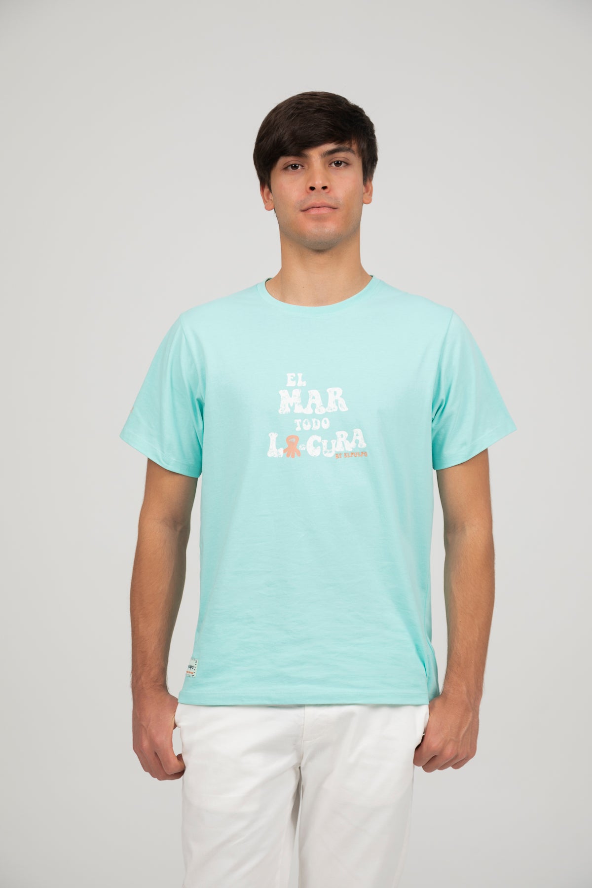 Camiseta El Pulpo Hombre El Mar Todo Locura Verde · imagen 2