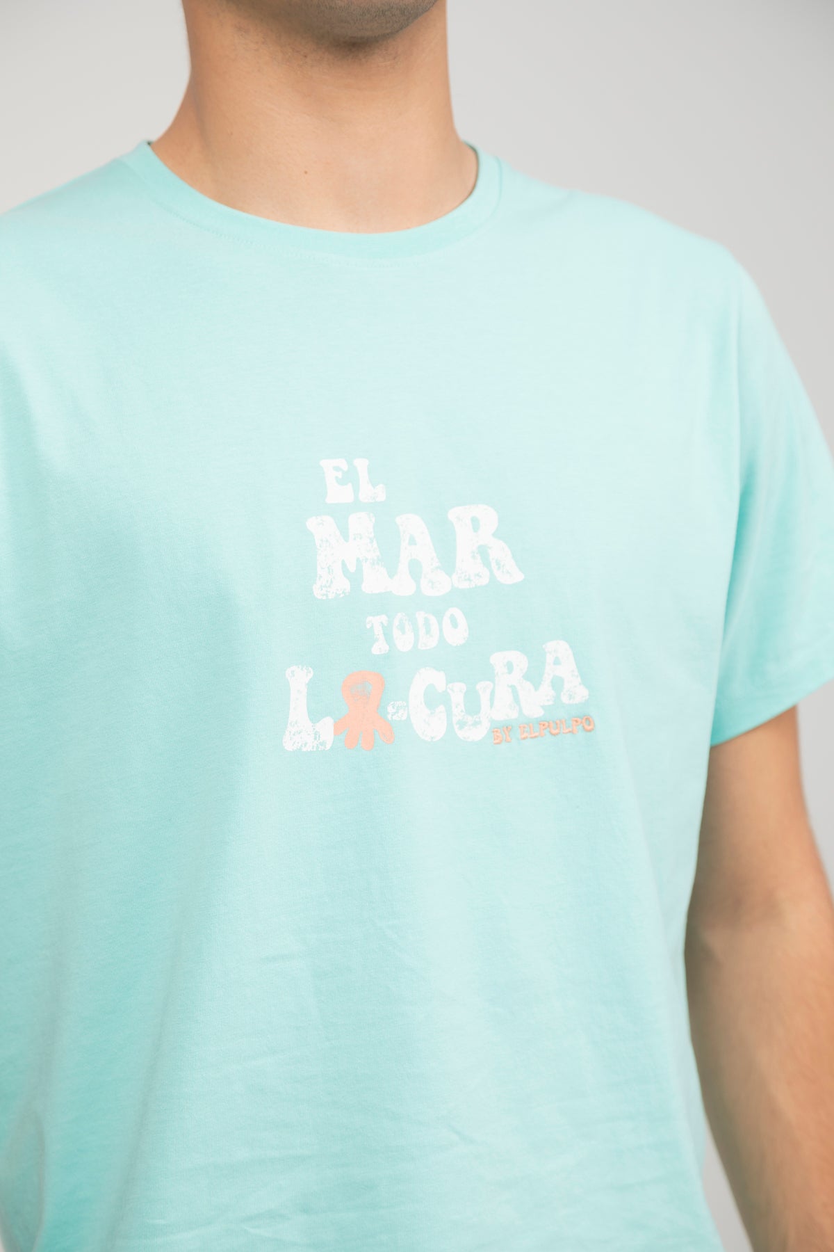 Camiseta El Pulpo Hombre El Mar Todo Locura Verde · imagen 3