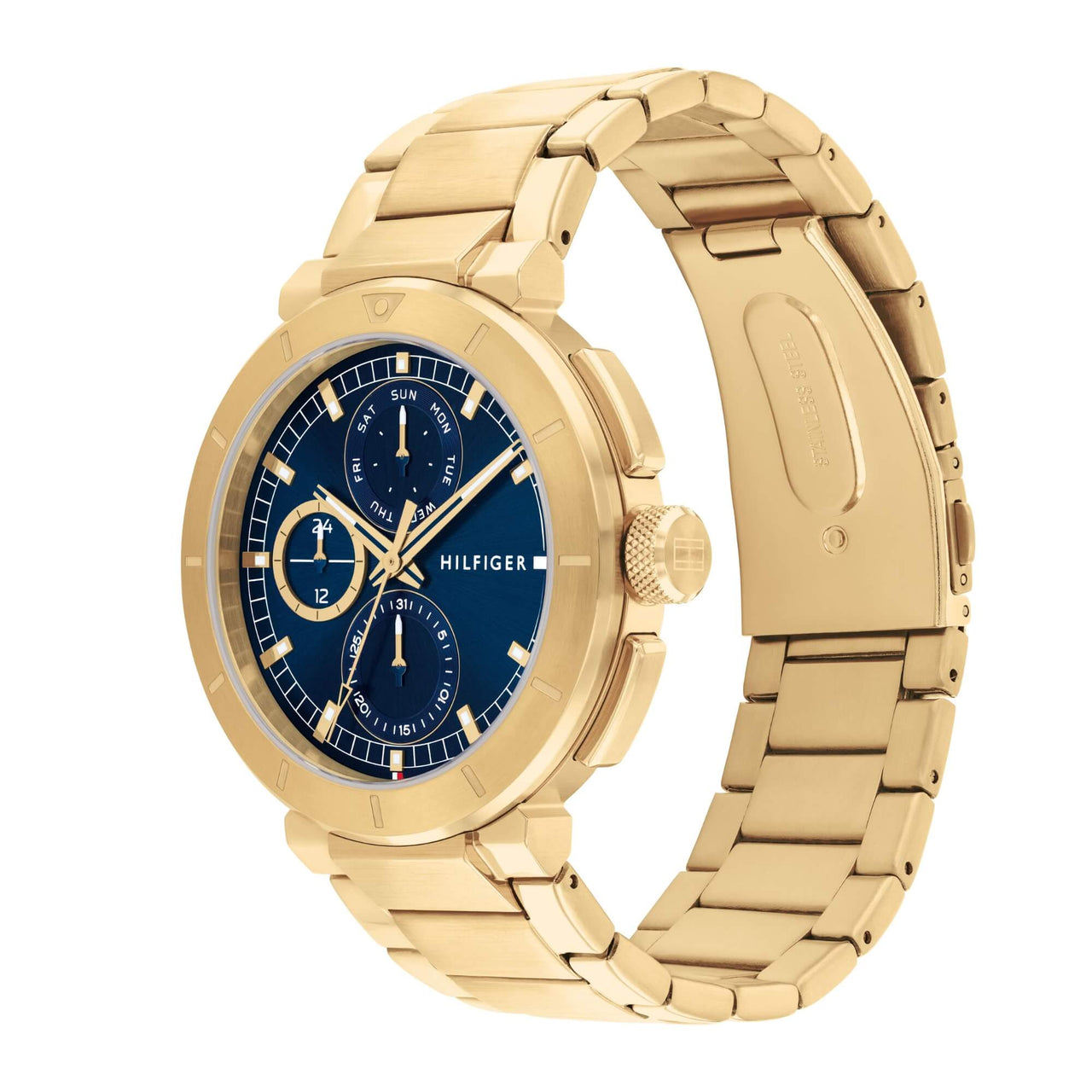 1792118 Relojes Tommy Hilfiger Hombre Lorenzo Dorado Y Azul