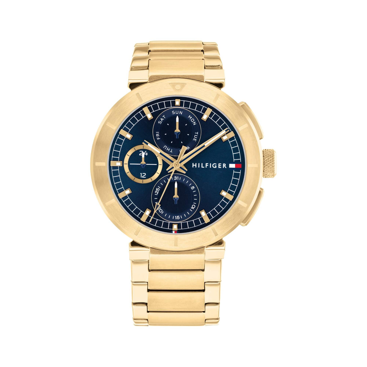 1792118 Relojes Tommy Hilfiger Hombre Lorenzo Dorado Y Azul