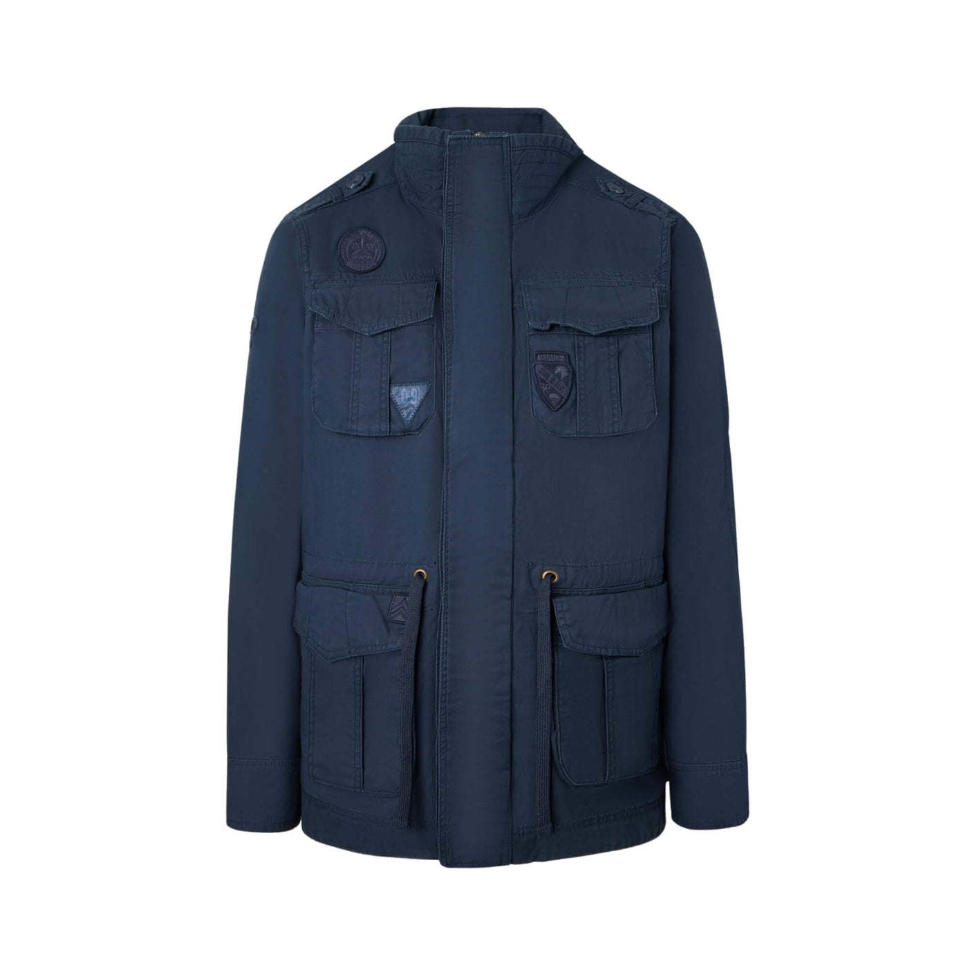 Cazadora Parka Military Garment Dye Azul Marino | Silbon · imagen 3