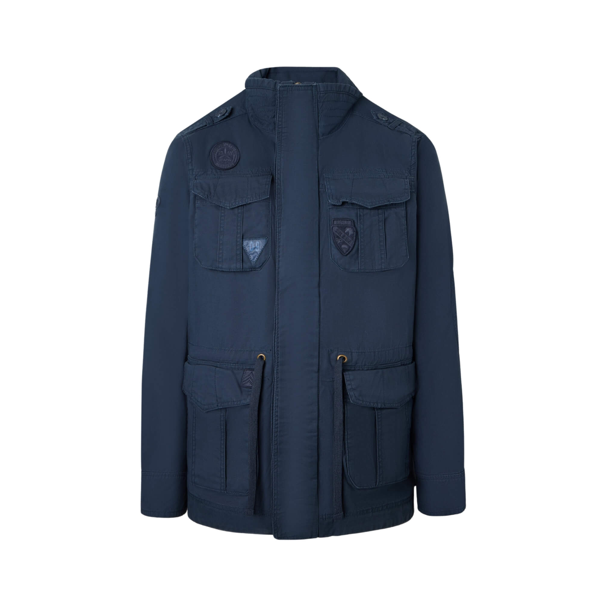 Cazadora Parka Military Garment Dye Azul Marino | Silbon · imagen 3