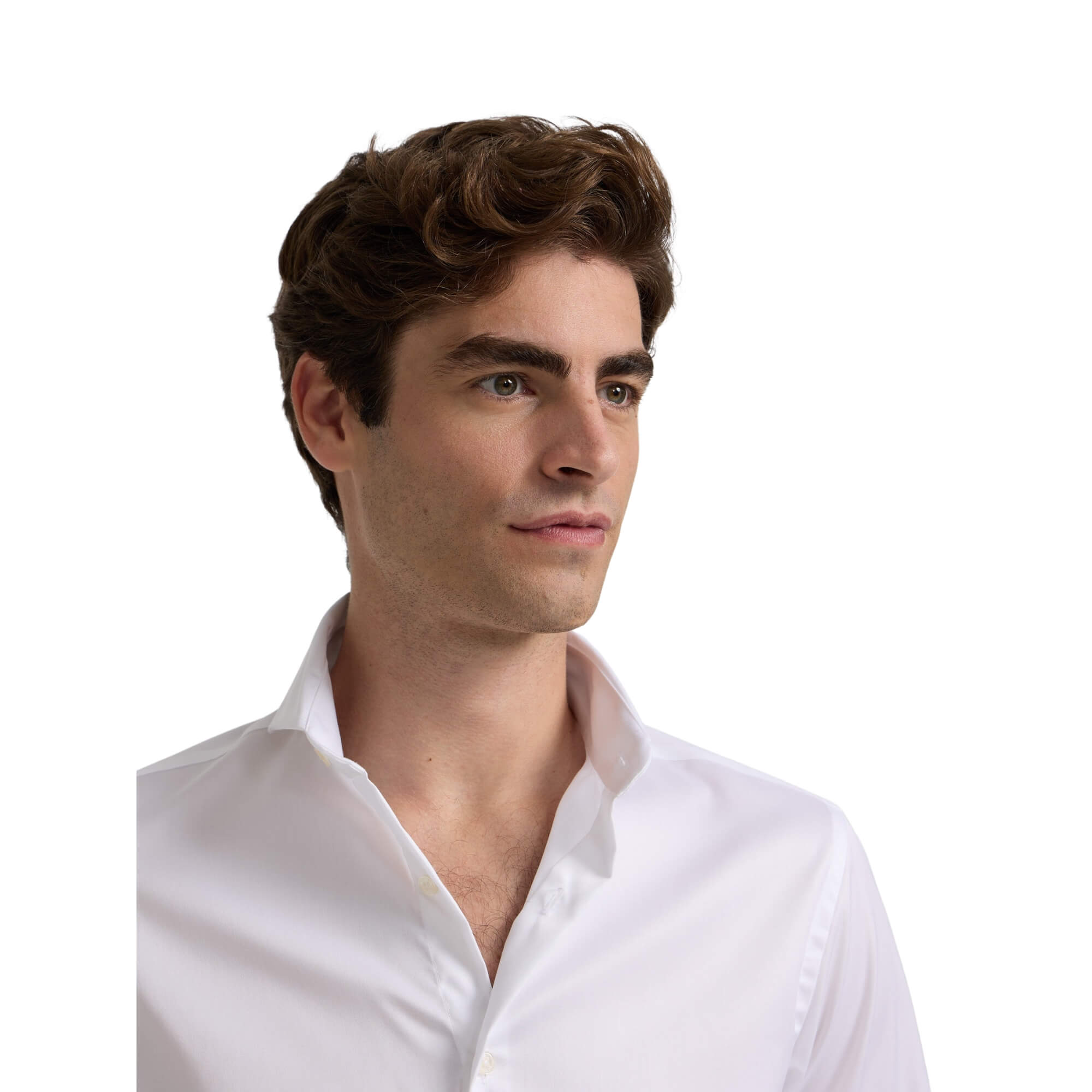 Camisa Vestir Blanca Puño Simple Easy Ir | Silbon · imagen 2