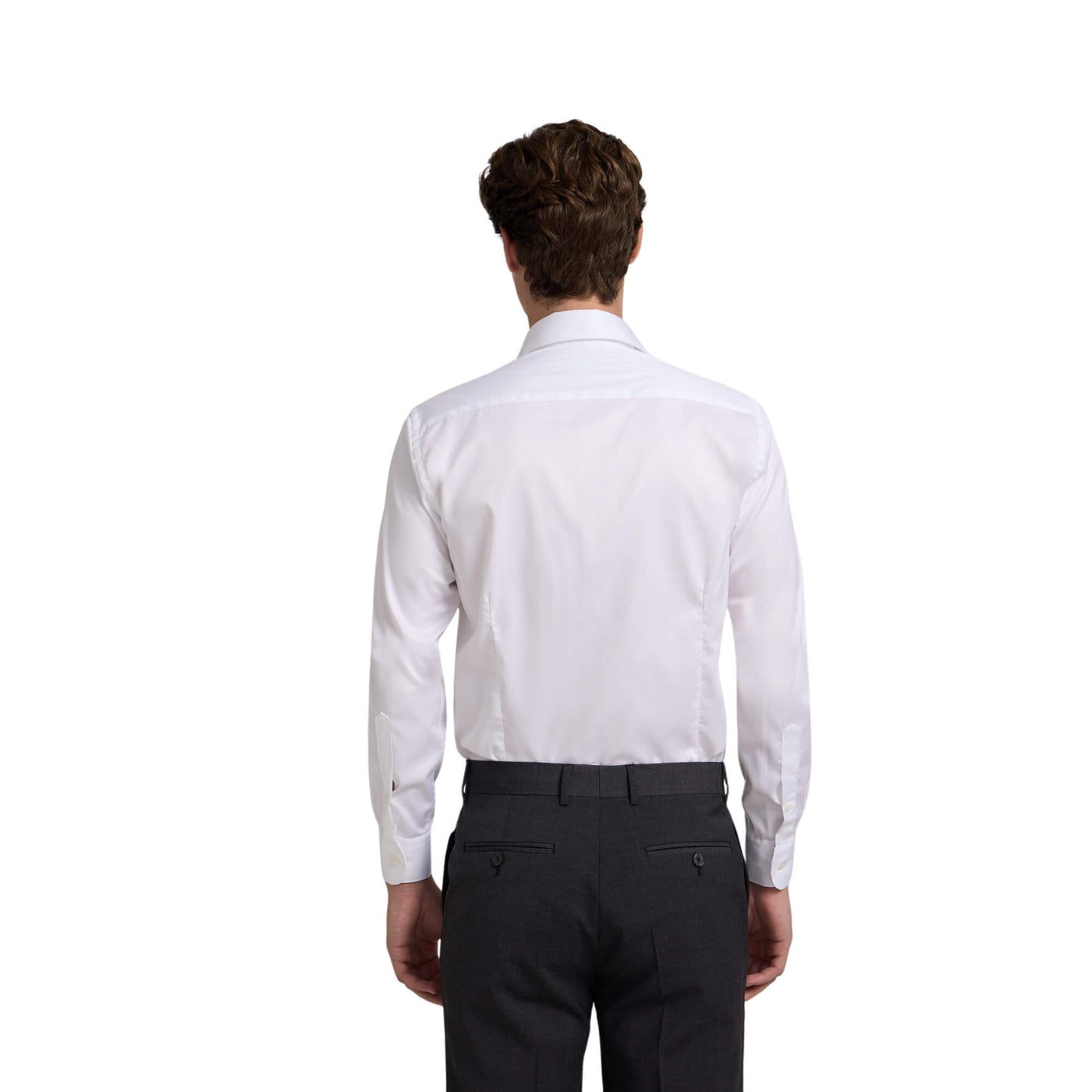 Camisa Vestir Blanca Puño Simple Easy Ir | Silbon · imagen 4