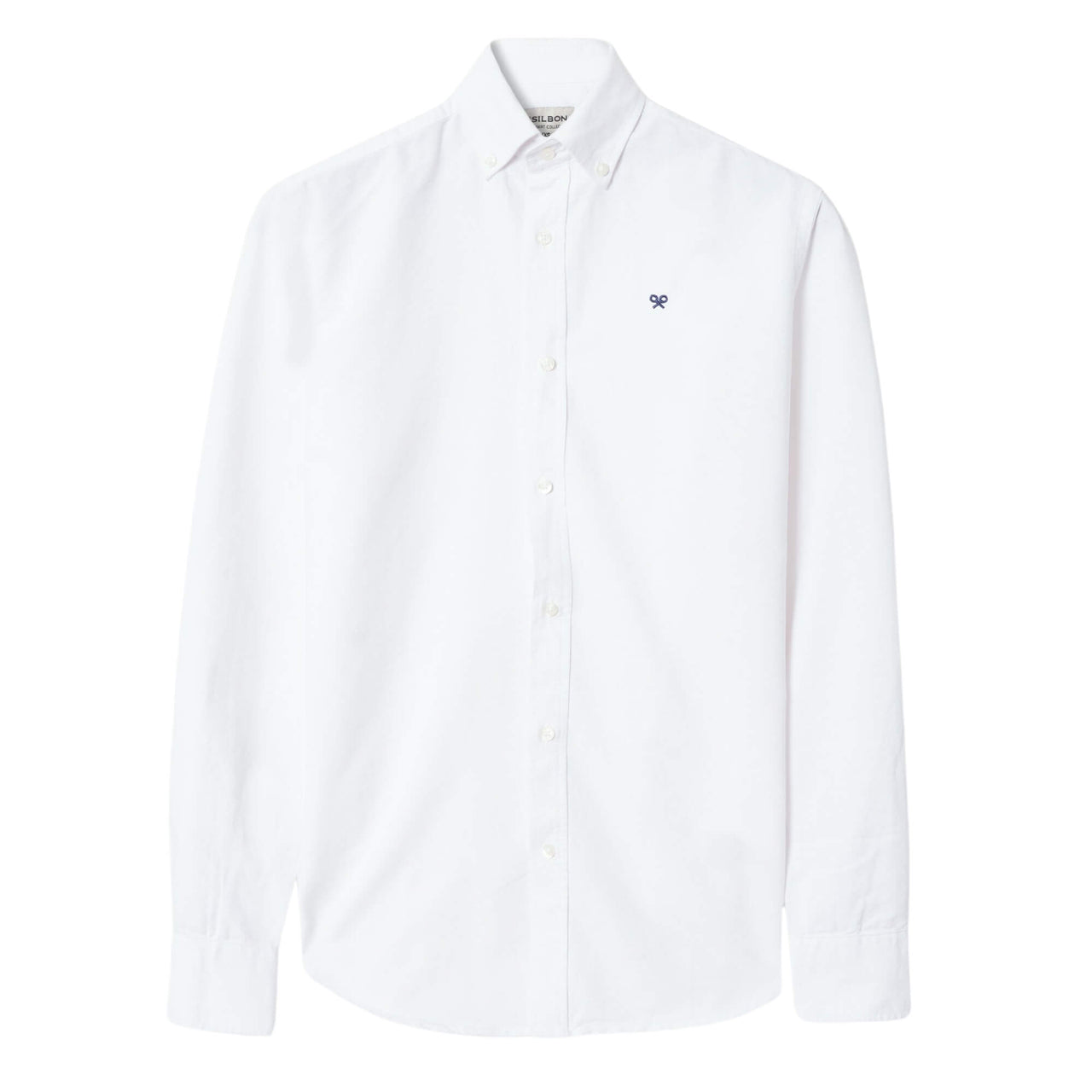 123591  Camisas Silbon Hombre Sport Oxford Blanca