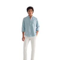 Thumbnail for 129767 Camisas Silbon Hombre Sport Oxford Verde