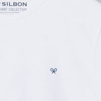 Thumbnail for 129953 Camisetas Silbon Hombre Circulo Etnico Blanca