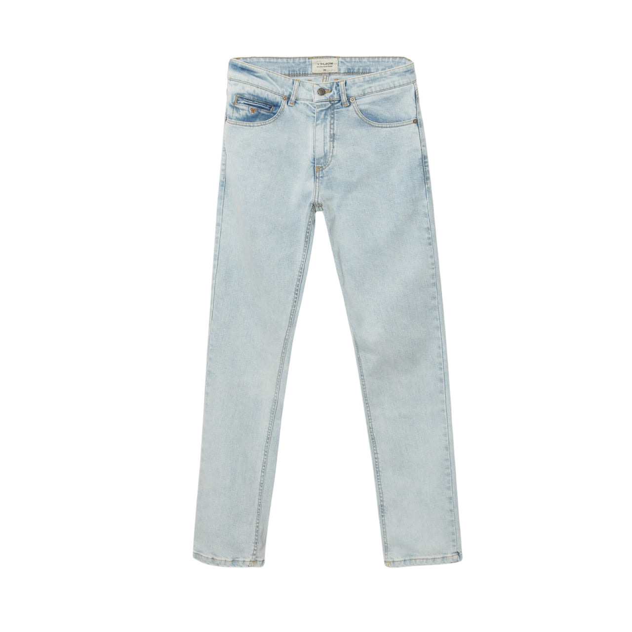 123623 Pantalones Silbon Hombre Sport Vaquero Light Blue