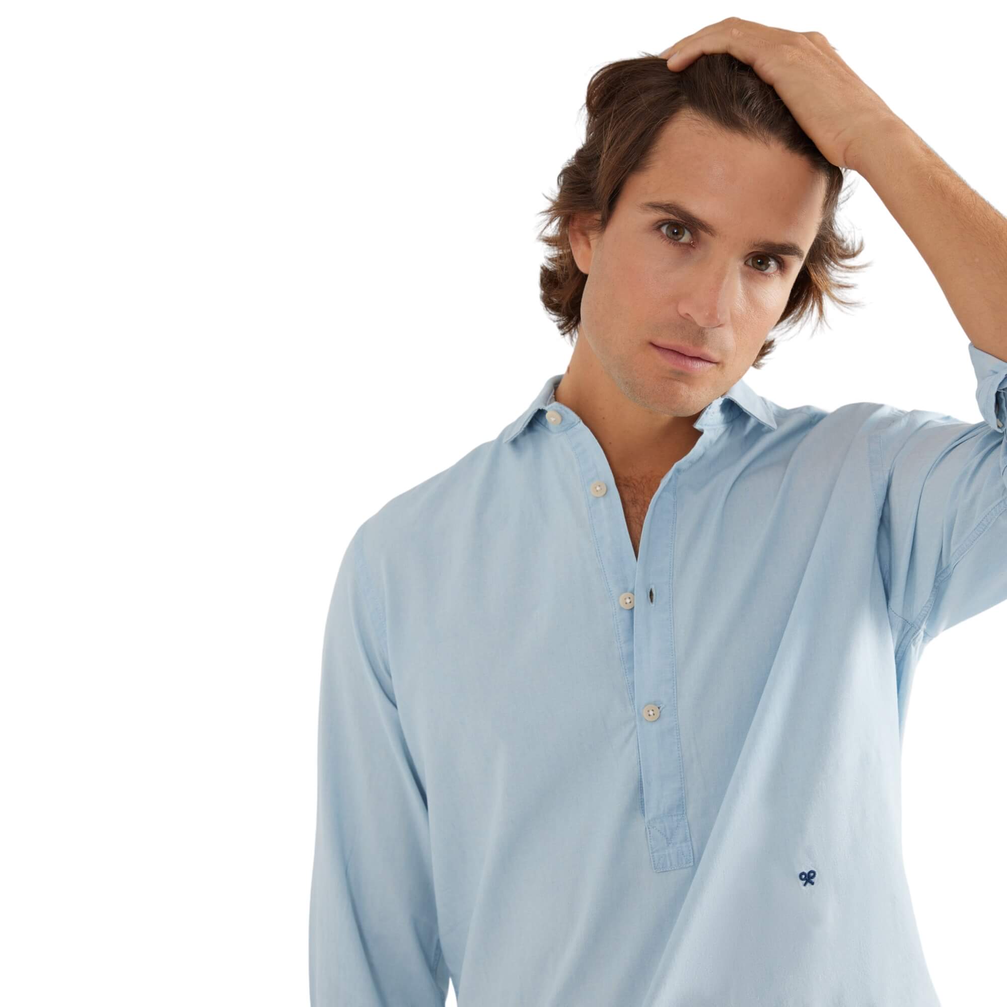 Pantalon Camisas Polera Sport Denim Azul Claro | Silbon · imagen 3