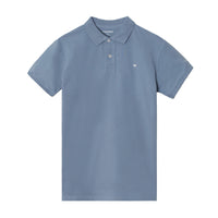 Thumbnail for 124656 Polos Silbon Hombre Polo Clasico Liso Azul Medio