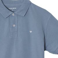 Thumbnail for 124656 Polos Silbon Hombre Polo Clasico Liso Azul Medio