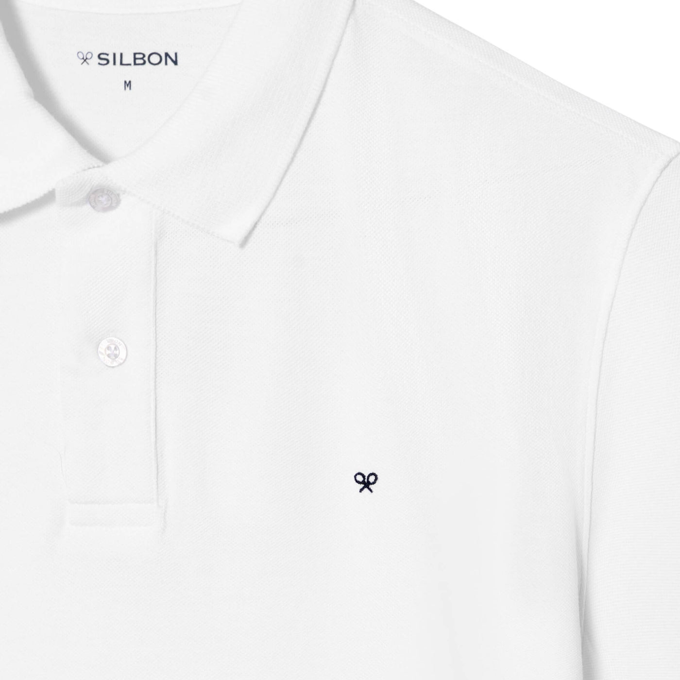 Polo Clasico Liso Blanco | Silbon · imagen 3