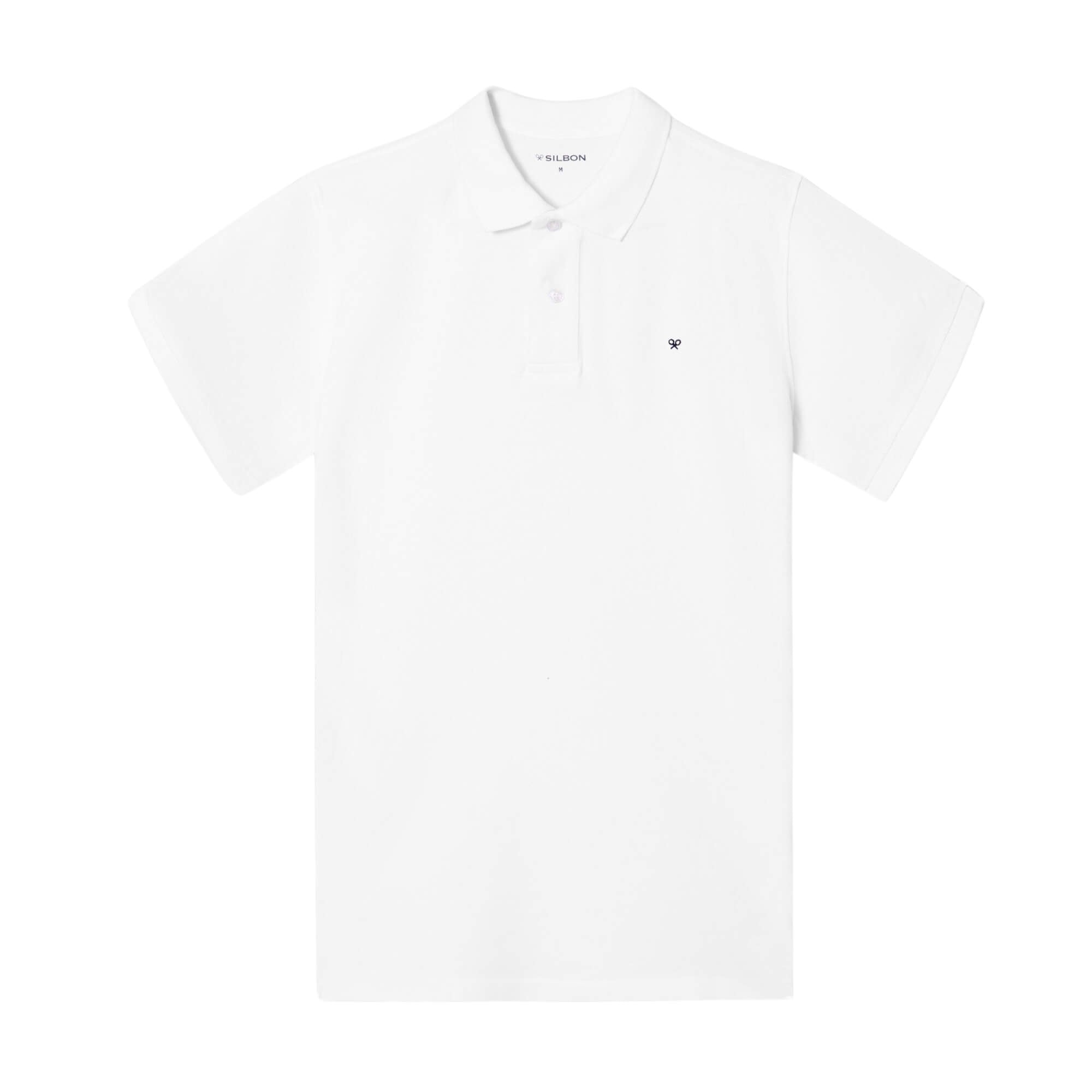 Polo Clasico Liso Blanco | Silbon · imagen 2