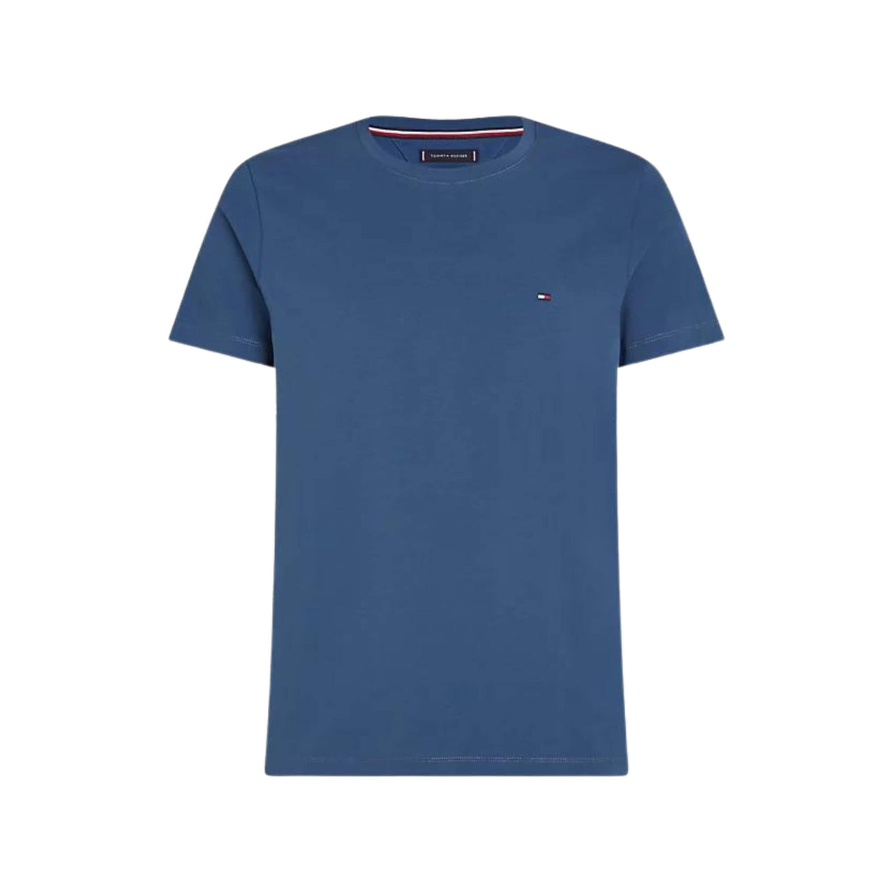 Mw0Mw10800Dbz Camisetas Tommy Hilfiger Hombre Stretch Slim Fit Tee