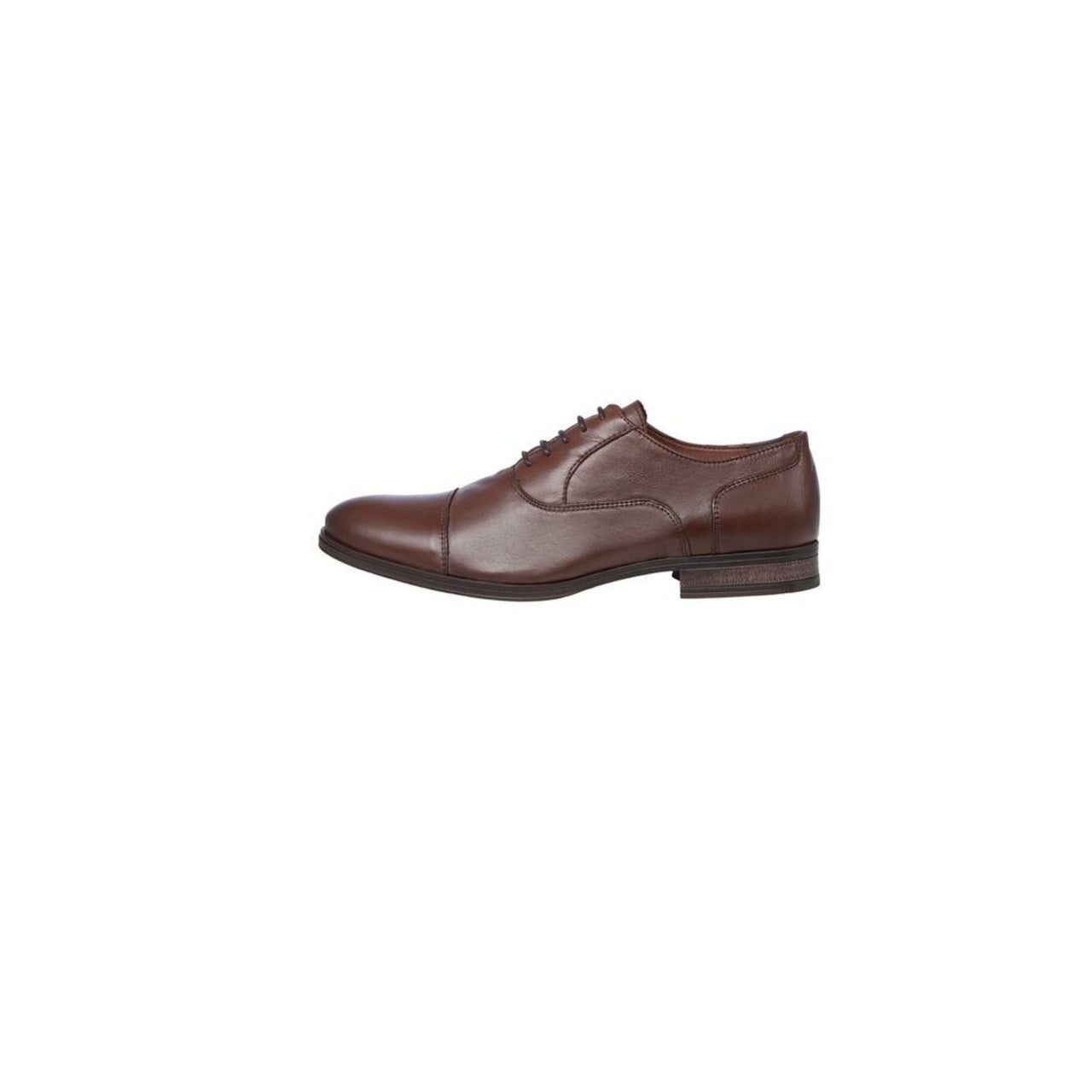 12160988Cognac Zapatos jack jones jfwdonald leather cognac noos