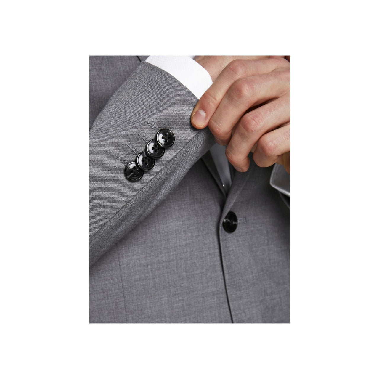 12181339Light Grey Melange  Traje jack jones jprfranco suit noos