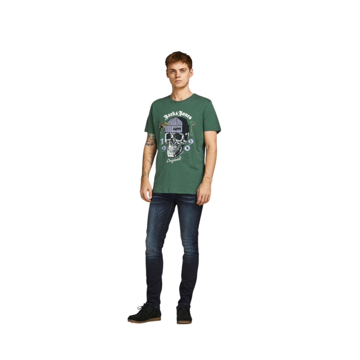 Camiseta Jordome Tee Ss Crew Neck Sn Green | Jack & Jones · imagen 3