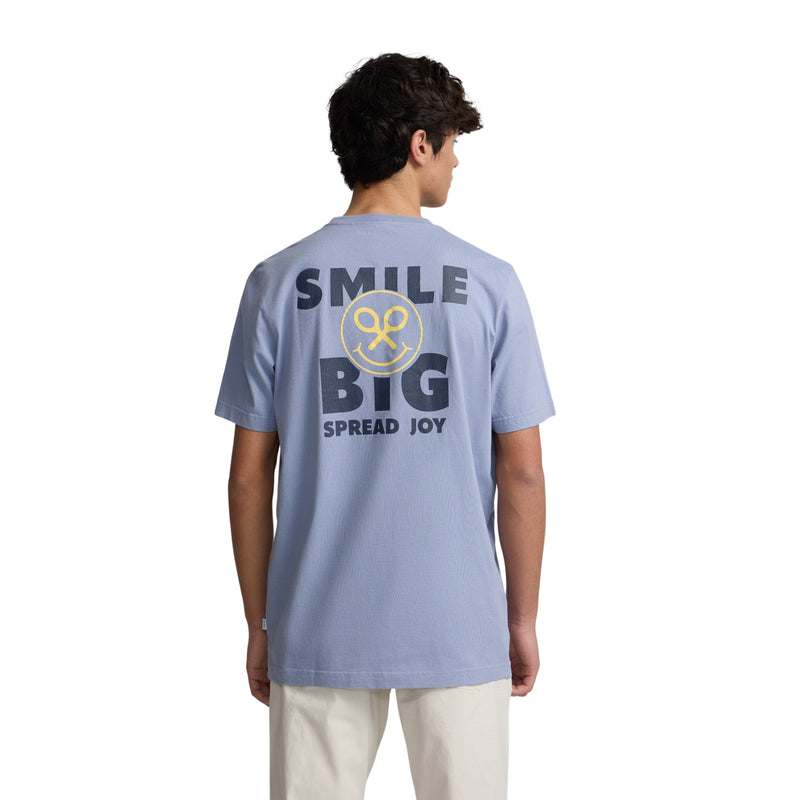 Camiseta Smile Big Azul Medio | Silbon
