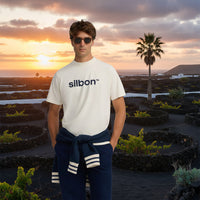 Thumbnail for 133752 Camisetas Silbon Hombre Flock Crema