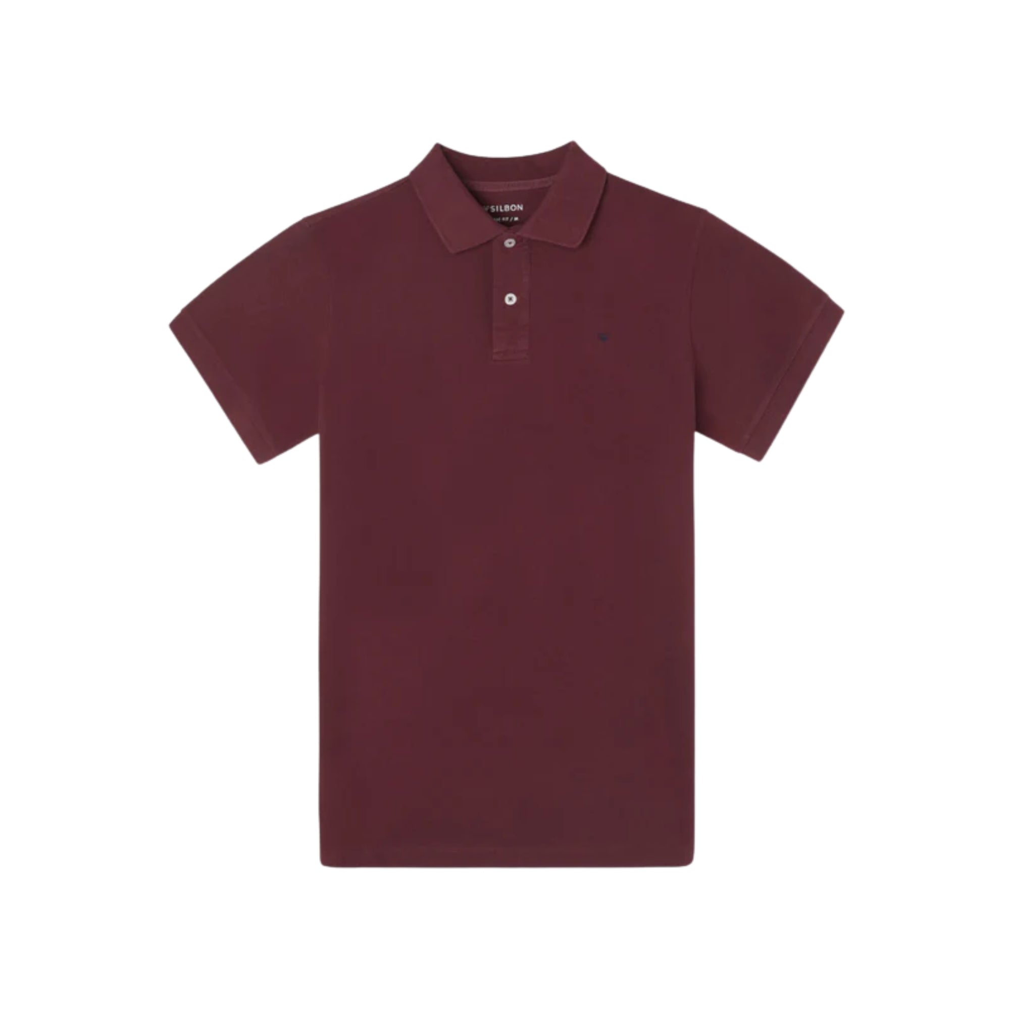 Polo Clasico Liso Burdeos | Silbon · imagen 4