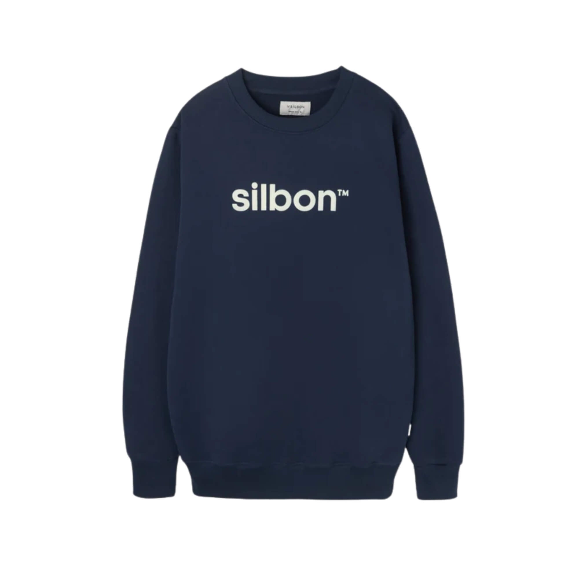 Sudadera Flock Azul Marino | Silbon · imagen 7