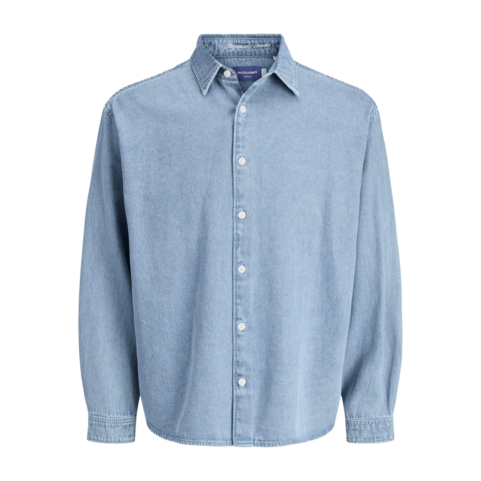 JACK and JONES Camisa Jornorrebro Denim Shirt Ls Sn Blue | Jack & Jones · imagen 1