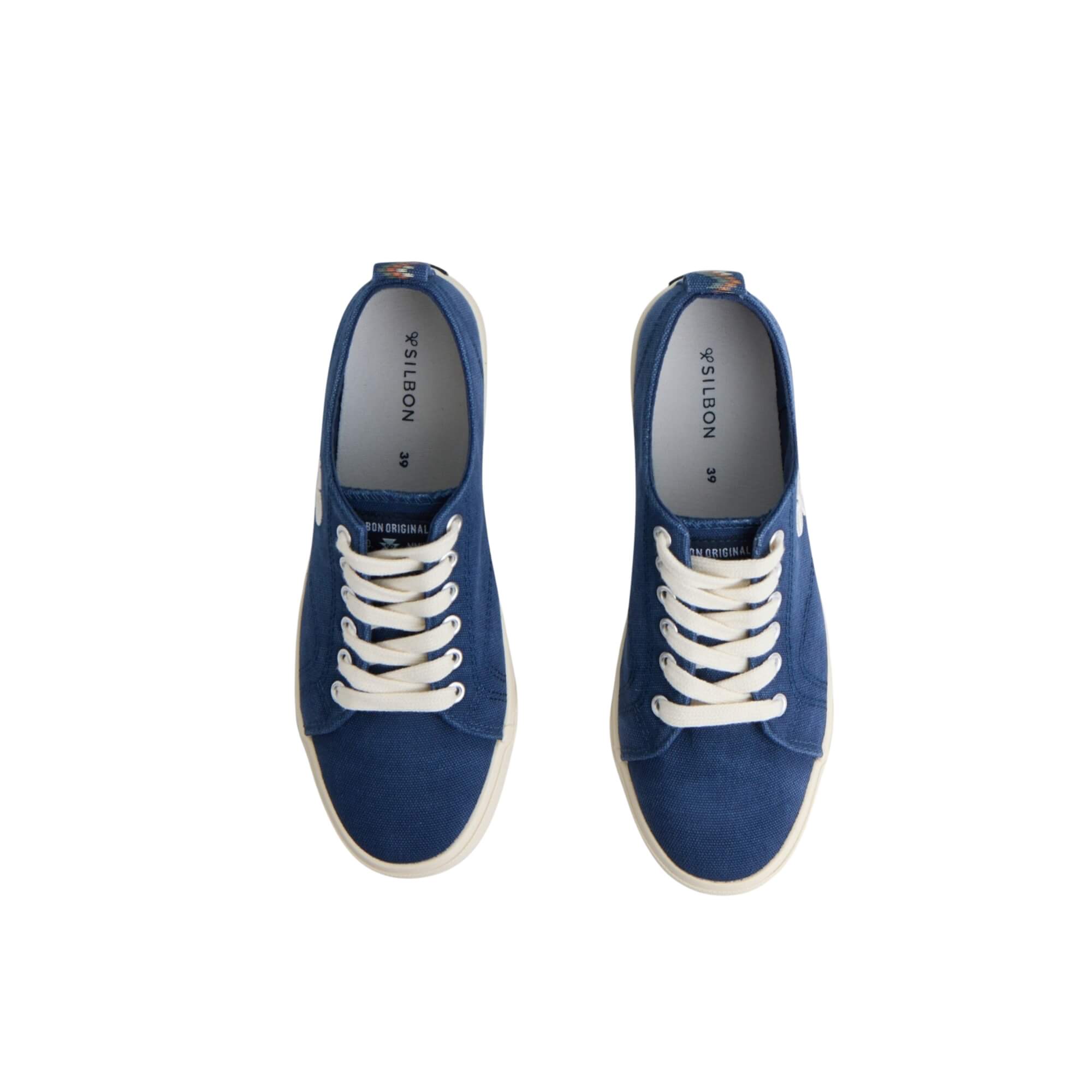 Zapatillas Silbon Hombre Clásica Azul Marino · imagen 4