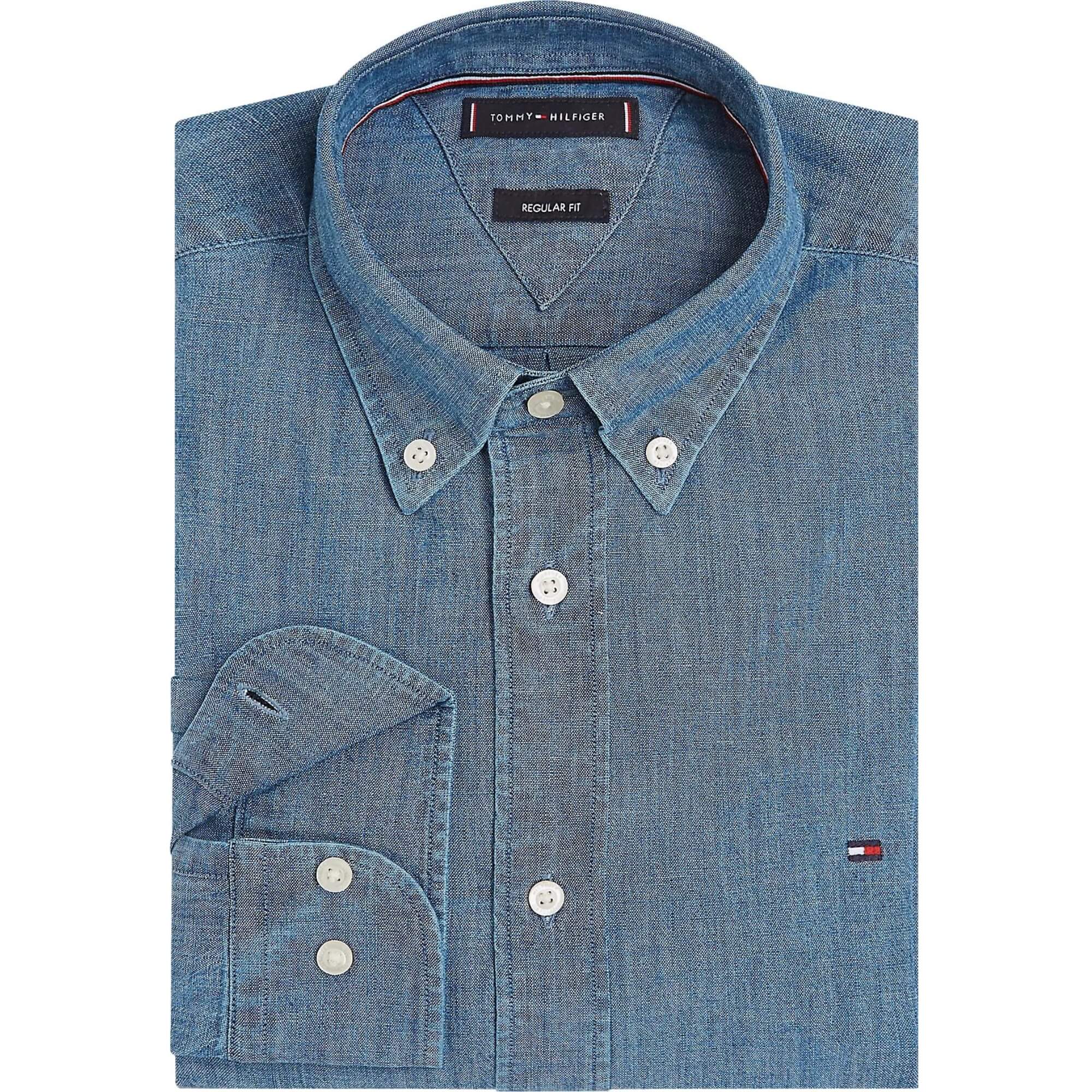 Tommy Hilfiger Camisa Chambray Solid Rf Shirt · imagen 2