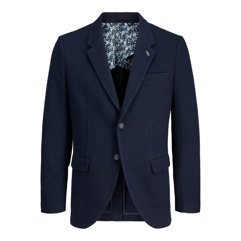 Americana Jprmartin Leeds Jersey Blazer Hr02 Sn Black | Jack & Jones