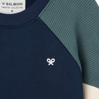 Thumbnail for 130052 Sudaderas Silbon Hombre Special Fit Multicolor Azul Marino