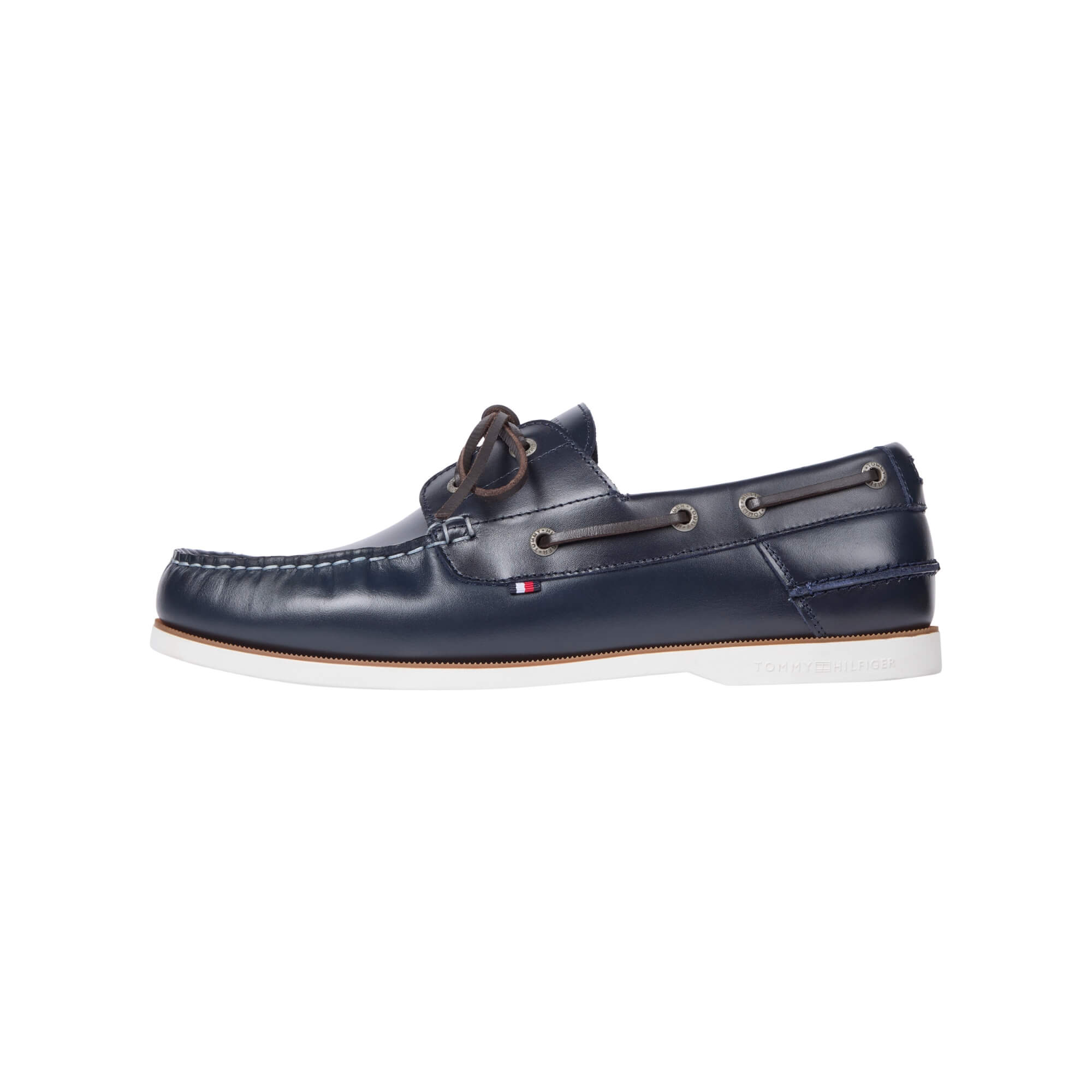 Tommy Hilfiger Nauticos Boat Shoe Core Lth · Negro Azul marino · imagen 1