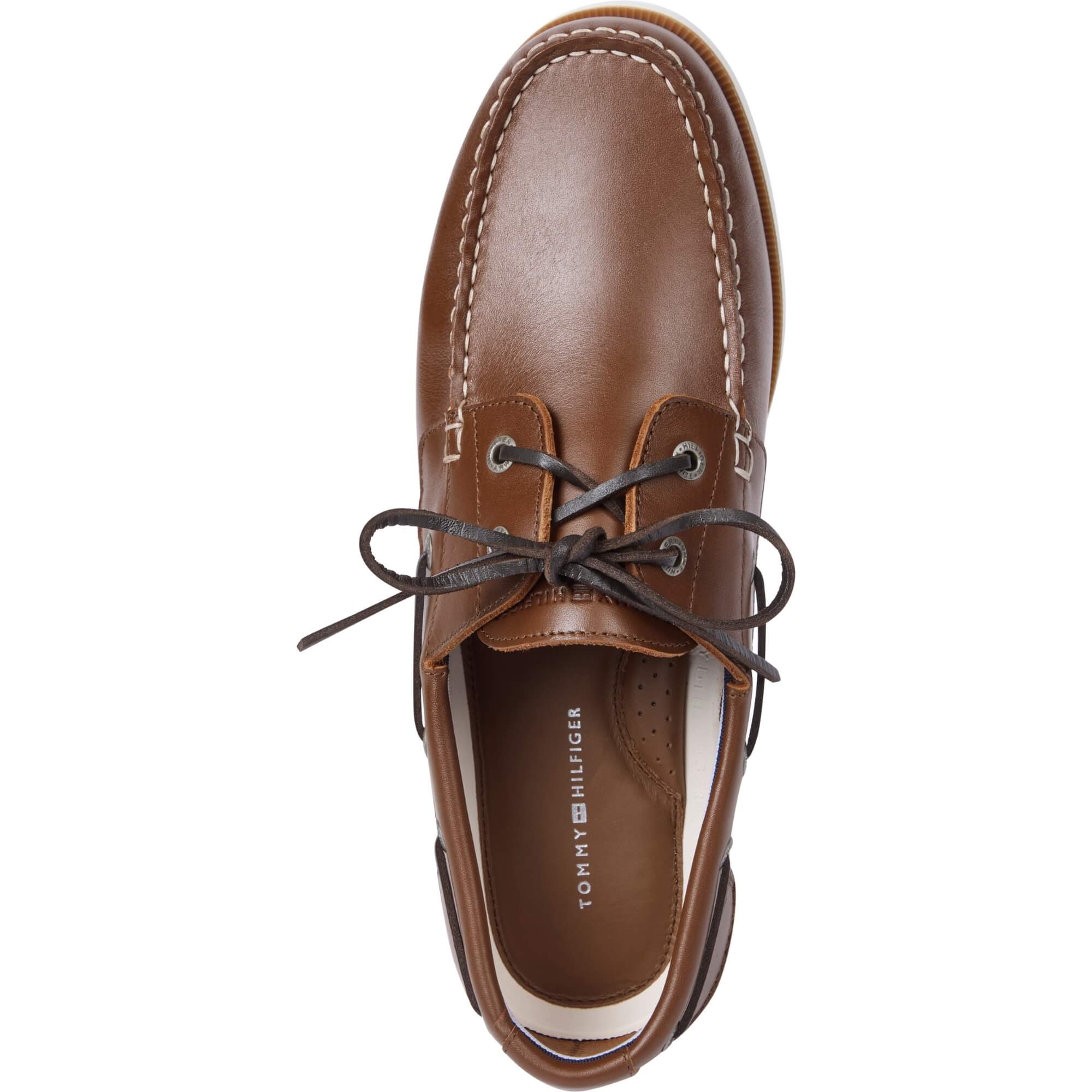 Tommy Hilfiger Nauticos Boat Shoe Core Lth · Marrón · imagen 3