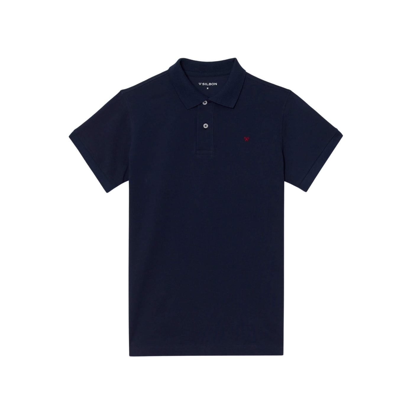 Polo Clasico Liso Azul Marino | Silbon · imagen 9