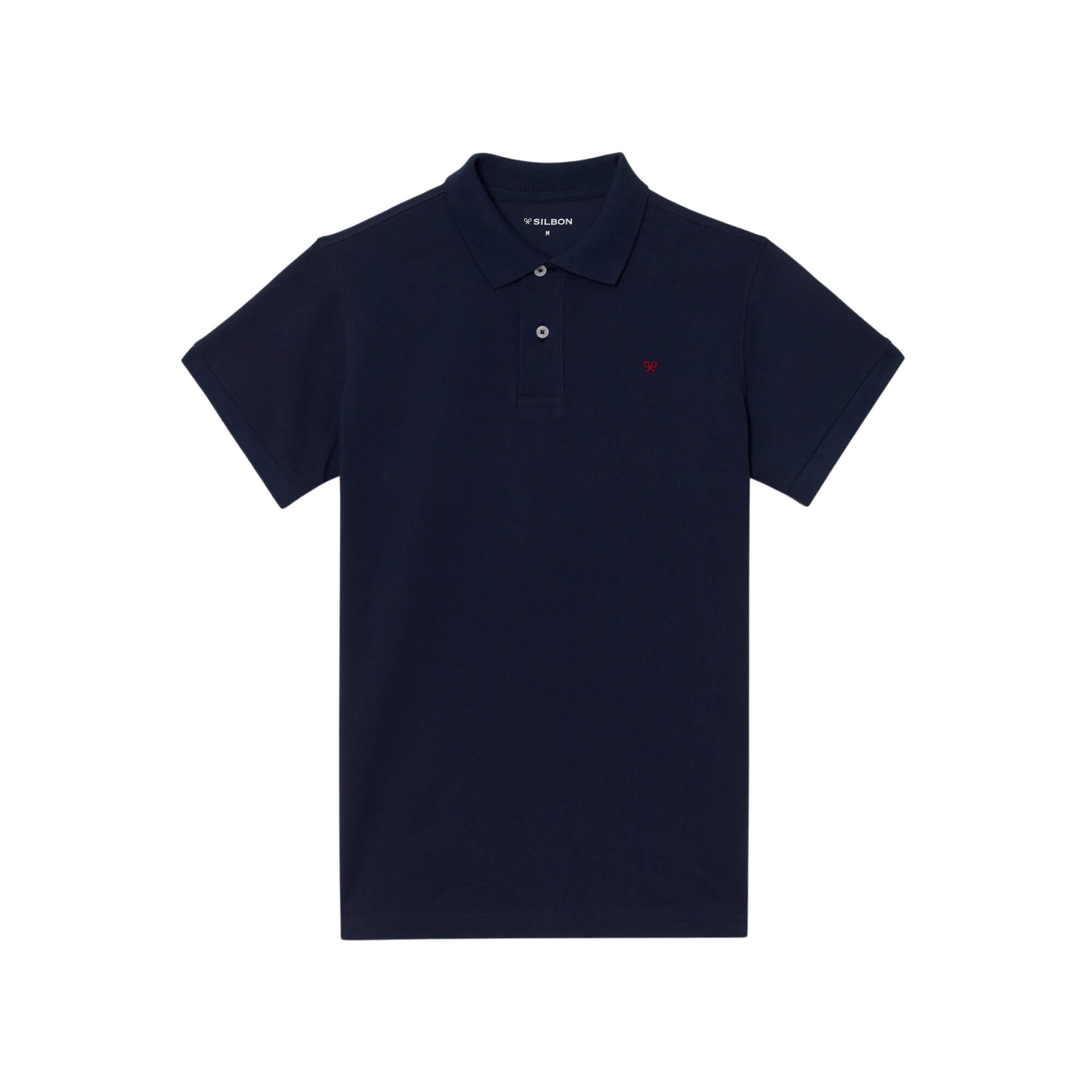 Polo Clasico Liso Azul Marino | Silbon · imagen 9